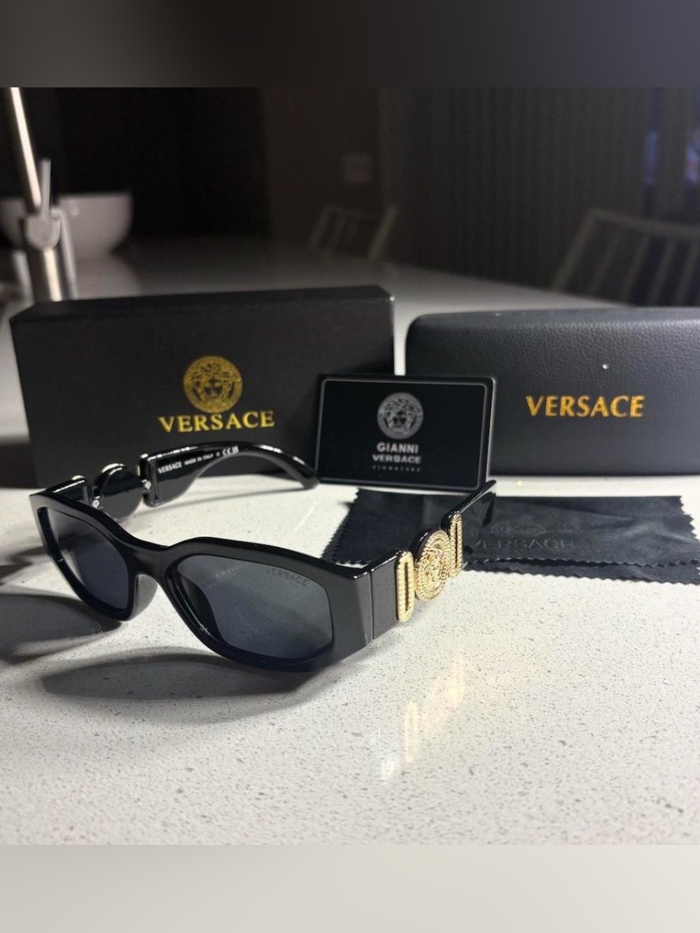 Versace shades sunglasses